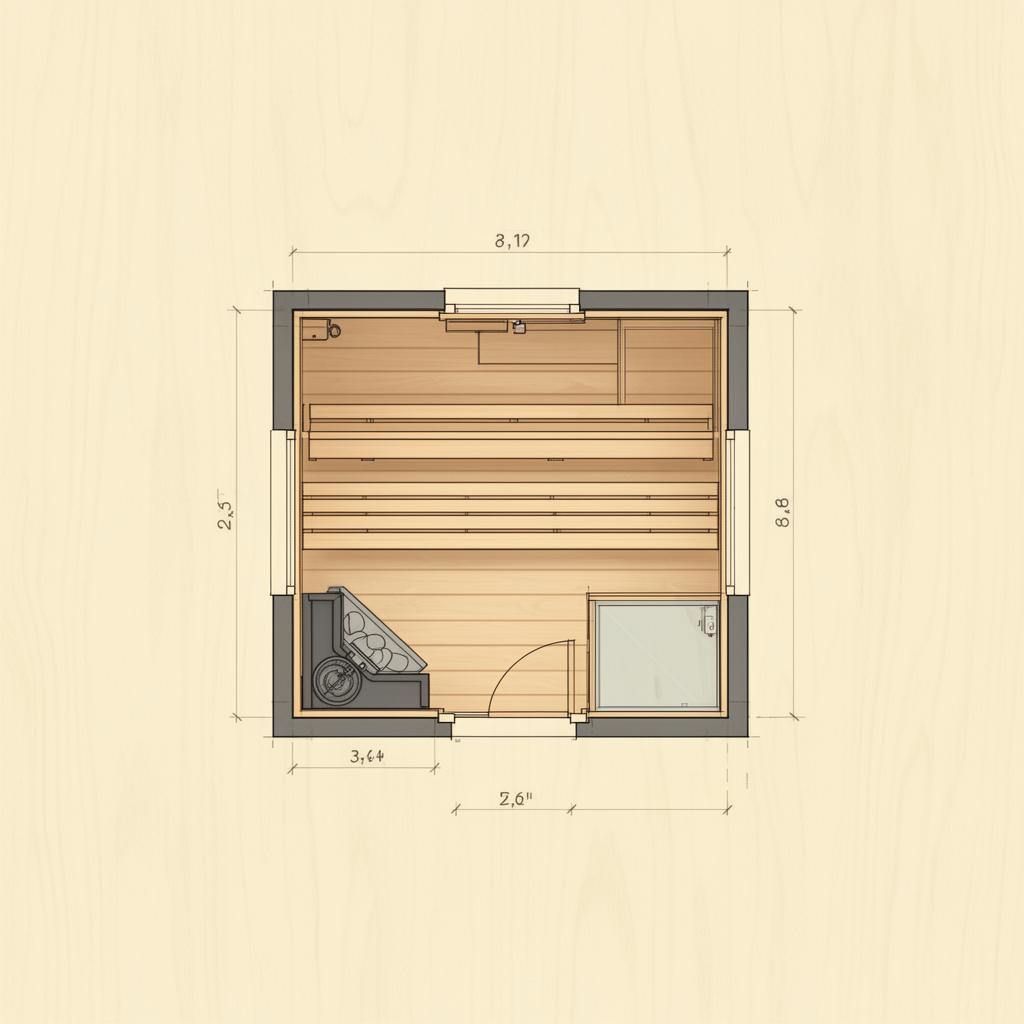 Sauna Designs & Floor Plans